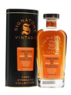 Longmorn 1992 / 22 Years Old / Signatory for TWE Speyside Whisky