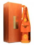 A bottle of Louis Roederer Cristal Rose 2004 / Magnum