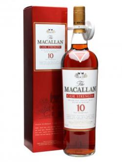 Macallan 10 Year Old Cask Strength / 1 Litre Speyside Whisky
