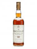 A bottle of Macallan 10 Year Old / New Club Elgin / Bot.1980s Speyside Whisky