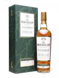 A bottle of Macallan 12 Year Old Woodland Estate Speyside Whisky