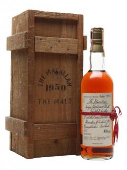 Macallan 1950 / Bot. 1981 Speyside Single Malt Scotch Whisky