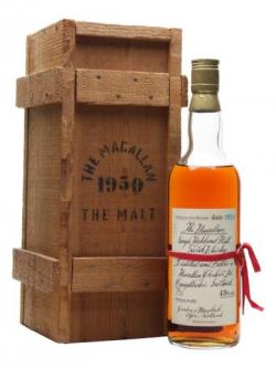 Macallan 1950 / Bot.1981 Speyside Single Malt Scotch Whisky