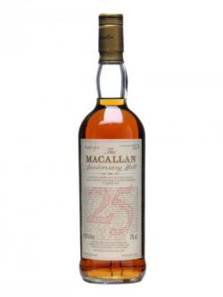 Macallan 1963 / 25 Year Old Speyside Single Malt Scotch Whisky