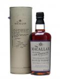 A bottle of Macallan 1980 / ESC 2 / Sherry Cask Speyside Single Malt Scotch Whisky