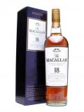A bottle of Macallan 1990 / 18 Year Old / Sherry Oak