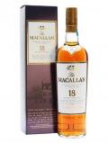 A bottle of Macallan 1996 / 18 Year Old Speyside Single Malt Scotch Whisky