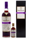 A bottle of Macallan Elchies Cask Selection 2011