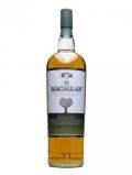 A bottle of Macallan Estate Oak Speyside Single Malt Scotch Whisky