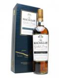 A bottle of Macallan Ghillies Dram / 12 Year Old Speyside Whisky