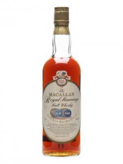 Macallan Royal Marriage Speyside Single Malt Scotch Whisky