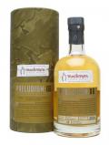 A bottle of Mackmyra Preludium 06 Swedish Single Malt Whisky
