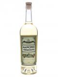 A bottle of Mancino Secco Vermouth