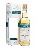 A bottle of Mannochmore 1991 / Connoisseurs Choice Speyside Whisky Gordon and MacPhail