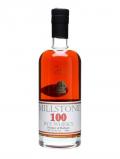 A bottle of Millstone 100 Rye Whiskey