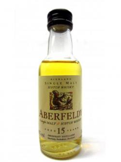 Aberfeldy Single Highland Malt Miniature 15 Year Old