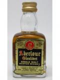 A bottle of Aberlour Single Malt Scotch Miniature 9 Year Old