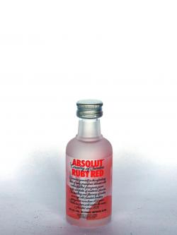Absolut Ruby Red Front side