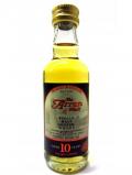 A bottle of Arran Single Malt Scotch Miniature 10 Year Old
