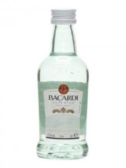 Bacardi Carta Blanca Rum Miniature