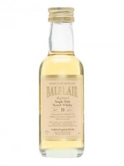 Balblair 10 Year Old / Miniature / Gordon& Macphail Highland Whisky