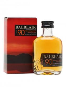 Balblair 1990 Miniature / 2nd Release Highland Whisky