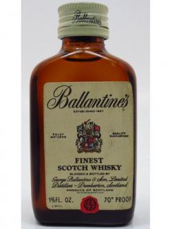 Ballantines Finest Scotch Whisky Miniature