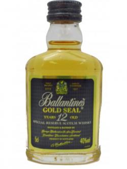 Ballantines Gold Seal Miniature 12 Year Old