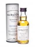 A bottle of Balvenie 12 Year Old Signature Miniature Speyside Whisky