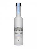 A bottle of Belvedere Vodka Miniature