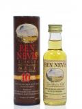 A bottle of Ben Nevis Single Highland Malt Miniature 10 Year Old