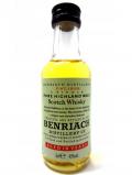 A bottle of Benriach Pure Highland Malt Miniature 10 Year Old