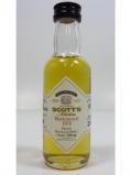 A bottle of Benromach Scotts Selection Miniature 1978 22 Year Old