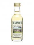 A bottle of Bladnoch 10 Year Old Miniature Lowland Single Malt Scotch Whisky