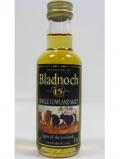 A bottle of Bladnoch Lowland Single Malt Miniature 15 Year Old