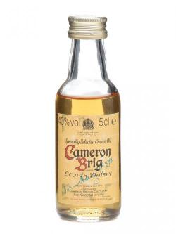 Cameron Brig Miniature / Bot.1980s Single Grain Scotch Whisky