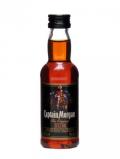 A bottle of Captain Morgan Rum Miniature