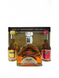 Cognac Brandy Martell 3 X Miniature Gift Set