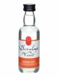 A bottle of Darnley's View Spiced Gin Miniature