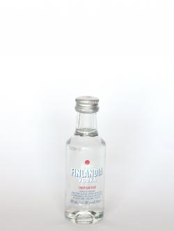 Finlandia Vodka Miniature Front side