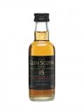 A bottle of Glen Scotia 15 Year Old Miniature Campbeltown Whisky