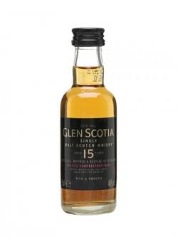 Glen Scotia 15 Year Old Miniature Campbeltown Whisky