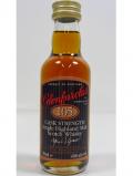 A bottle of Glenfarclas Single Highland Malt Miniature 1666