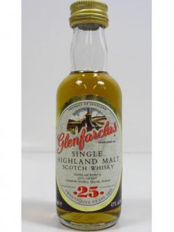Glenfarclas Single Highland Malt Miniature 25 Year Old