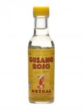 A bottle of Gusano Rojo Mezcal Miniature