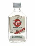 A bottle of Havana Club Anejo Blanco Miniature