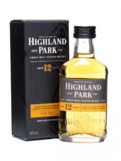 Highland Park 12 Year Old Miniature