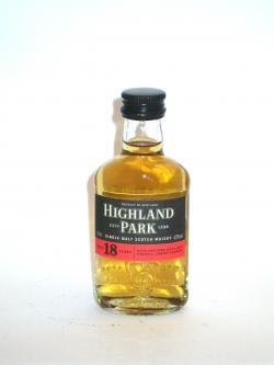 Highland Park 18 year Front side