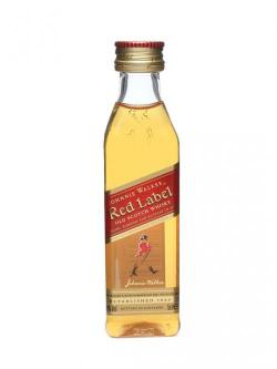 Johnnie Walker Red Label Miniature Blended Scotch Whisky Miniature