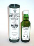 A bottle of Laphroaig 10 year